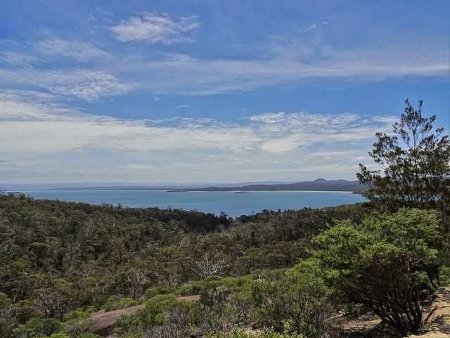 View towards Coles Bay 1