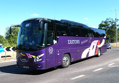 Eastons Coaches YK16 SPX at Fiveways, Barton Mills - 5 Aug 2022 (P1120841)