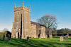 Priddy Church in Winter Sun!