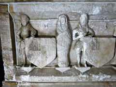breedon on the hill church, leicestershire (43)c16 tomb of francis shirley +1571 and wife