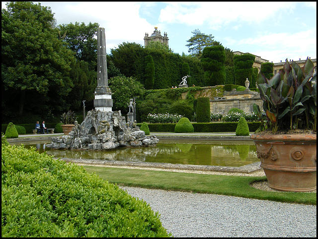 Blenheim water gardens