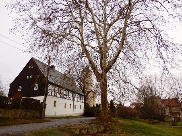 Dorfkirche in Bischheim bei Kamenz
