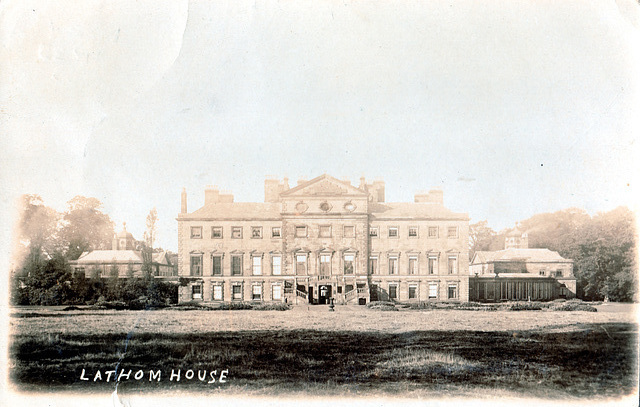 Lathom House, Lancashire (Demolished 1920s)