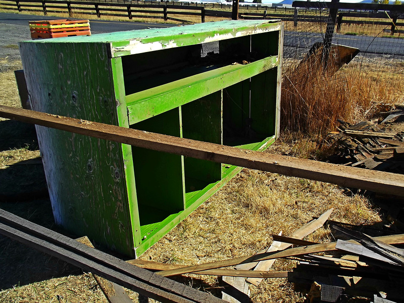 Cabinet by the road