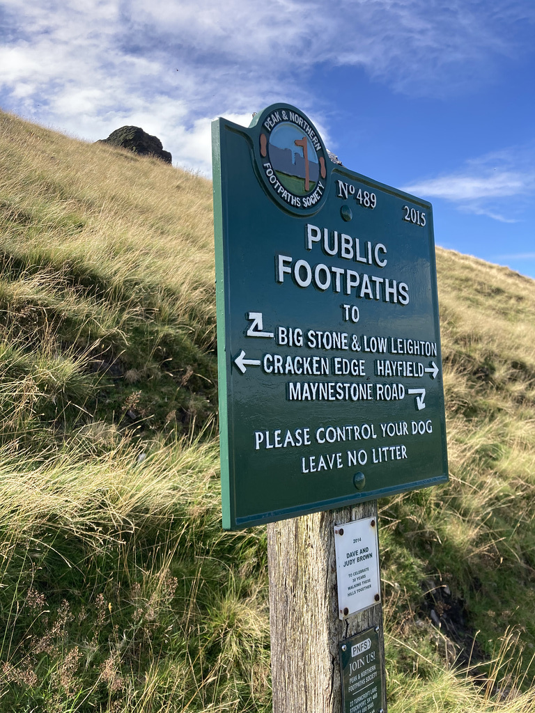 Big Stone and sign