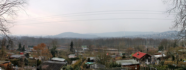 Blick über das Hagener Ruhrtal - Panorama