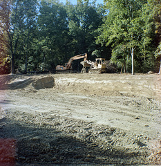 Construction At Burrell's Woods