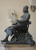 Statue of an official at Lucca, Tuscany