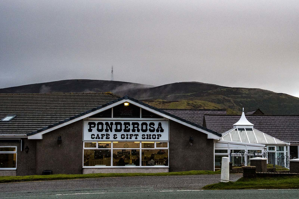 The Ponderosa cafe at the Horseshoe Pass