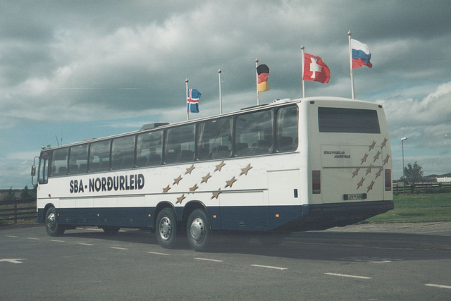 SBA-Norðurleið JV 582 at Reynihlið, Iceland - 26 July 2002 (494-28)