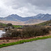The Snowdon horseshoe in the background with Lake Mymbyr