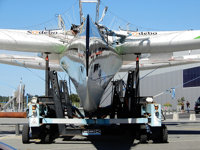 Maxi trimaran SODEBO de Thomas COVILLE