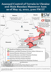 UKR - ISW overview, 15th May 2022