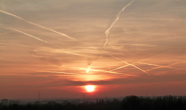 Verschnörkelung am Abend