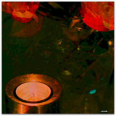 ...candle light...