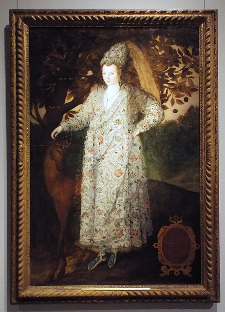 Portrait of an Unknown Woman by Marcus Gheerhaerts the Younger in the Metropolitan Museum of Art, December 2022