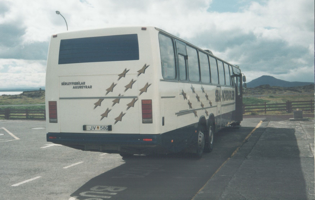 SBA-Norðurleið JV 582 at Reynihlið, Iceland - 26 July 2002 (494-30)