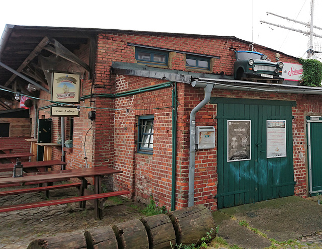 Kneipe am Hafen Stralsund