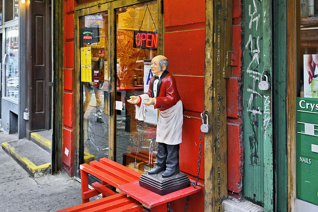 Open – Macdougal Street near Bleecker Street, New York, New York