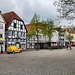 Marktplatz mit Fachwerkhäusern (Kamen) / 29.04.2023