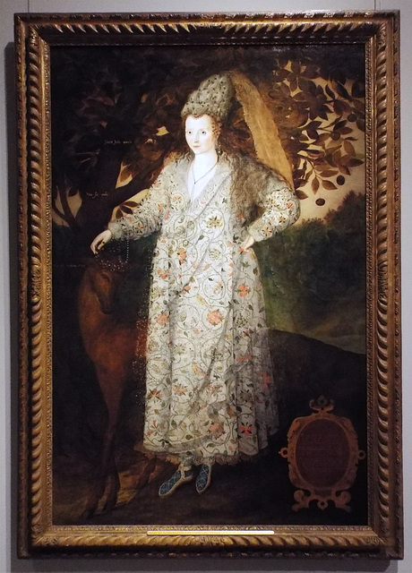 Portrait of an Unknown Woman by Marcus Gheerhaerts the Younger in the Metropolitan Museum of Art, December 2022