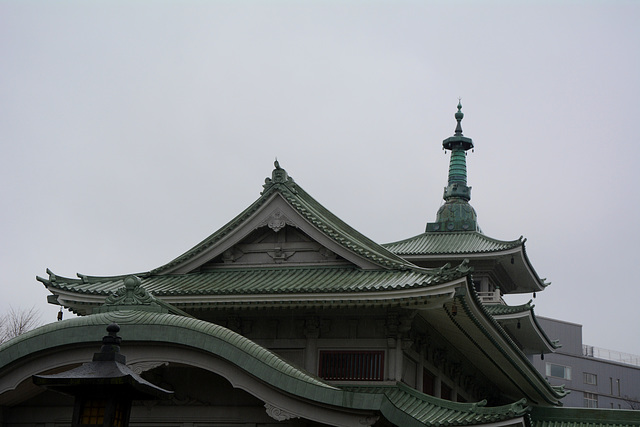 Tokyo, Top of the Building of Metropolitan Memorial Hall