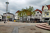 Marktplatz mit Fachwerkhäusern (Kamen) / 29.04.2023