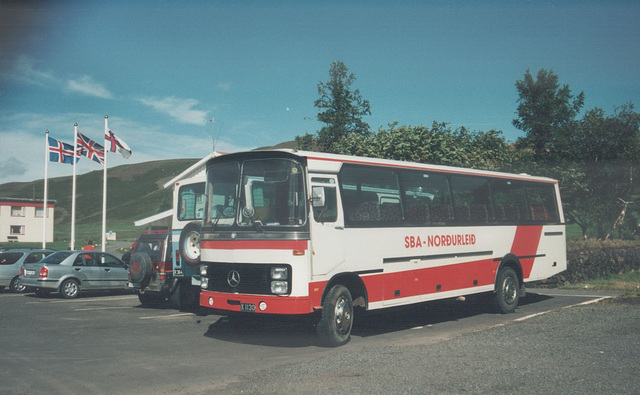 SBA-Norðurleið X 1130 at Reynihlið, Iceland - 26 July 2002 (494-31)