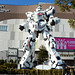 Tokyo, Unicorn Gundam Statue near DiverCity Plaza