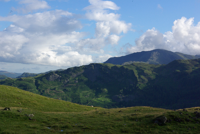 Wetherlam over Lingmoor Fell