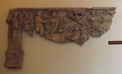 Fragment of a Sarcophagus with the Judgement of Paris in the Palazzo Altemps, June 2012