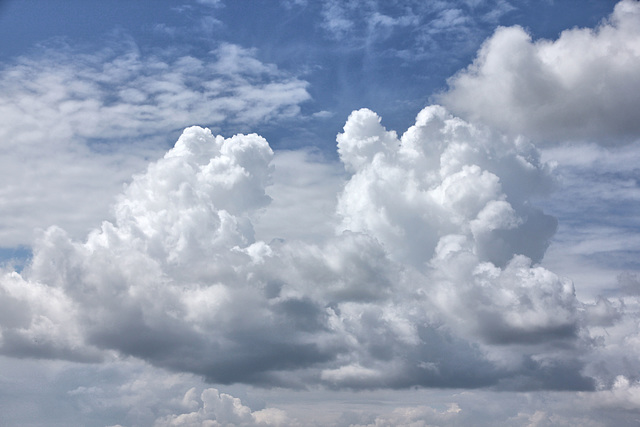 Wolkenhimmel am 13.Mai 2021