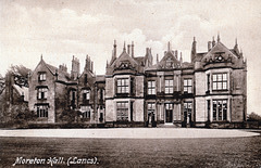 Moreton Hall, Whalley, Lancashire (Demolished c1955)