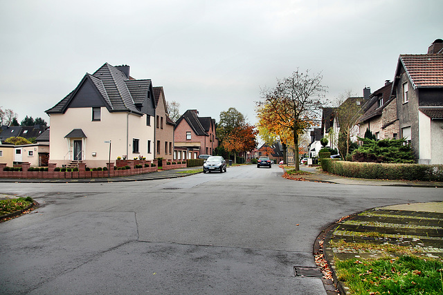 Kreuzung Bismarckstraße/Lindenstraße (Waltrop) / 2.11.2017