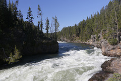 Brink of Upper Yellowstone Falls