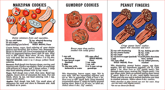 Betty Crocker Candy Cookies Leaflet (2), c1949