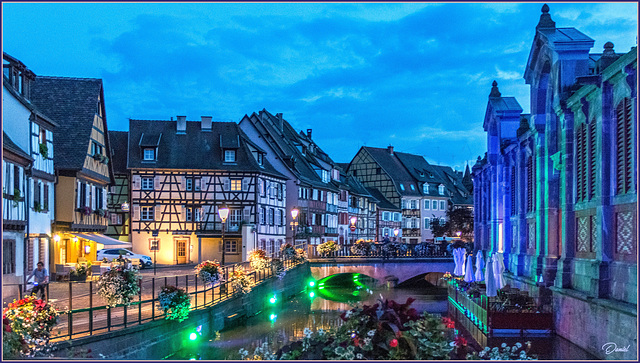 Colmar - Le quai de la Poissonnerie.