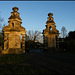 Blenheim park gates