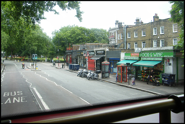 Kennington shopfronts