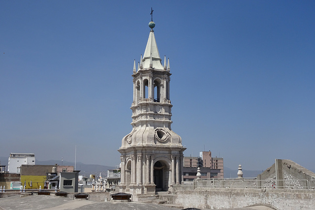 On The Roof Of Arequipa Cathedral