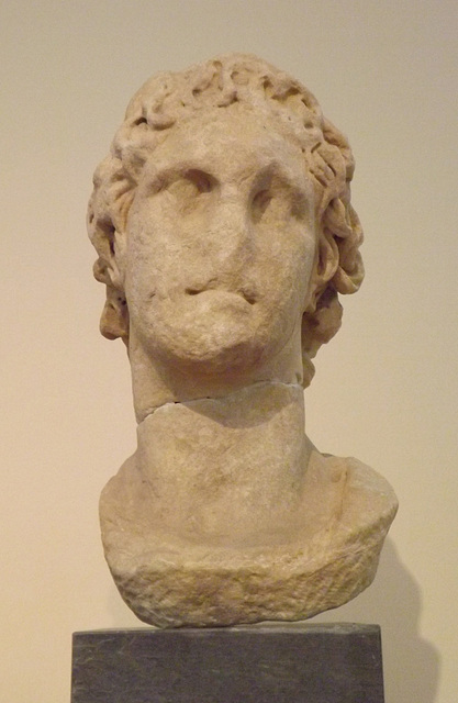 Portrait Head of a Ruler found on Delos in the National Archaeological Museum of Athens, May 2014