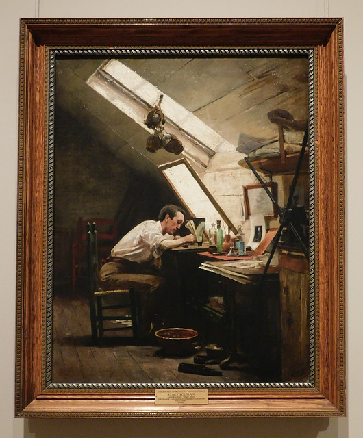 The Etcher by Stacy Tolman in the Metropolitan Museum of Art, February 2020