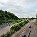 Blick auf die A52 (Essen-Huttrop) / 15.06.2024