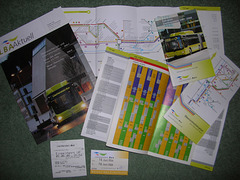 DSCN2264 Liechtenstein Bus Anstalt tickets and publicity material