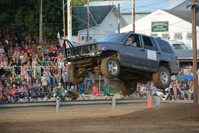 Monday night's "Tough Track" event