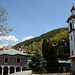 Bulgaria, Blagoevgrad, The Church of "Presentation of Most Holy Theotokos" with Bell Tower and "The Cross over Blagoevgrad"