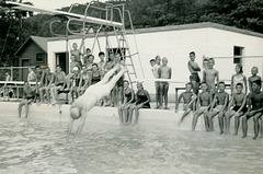 Ernest Illingworth at Springfield Town Pool