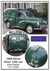 1968 Morris Minor 1300 van East Dulwich 12 11 2005