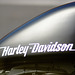 ... en Harley Davidson ...