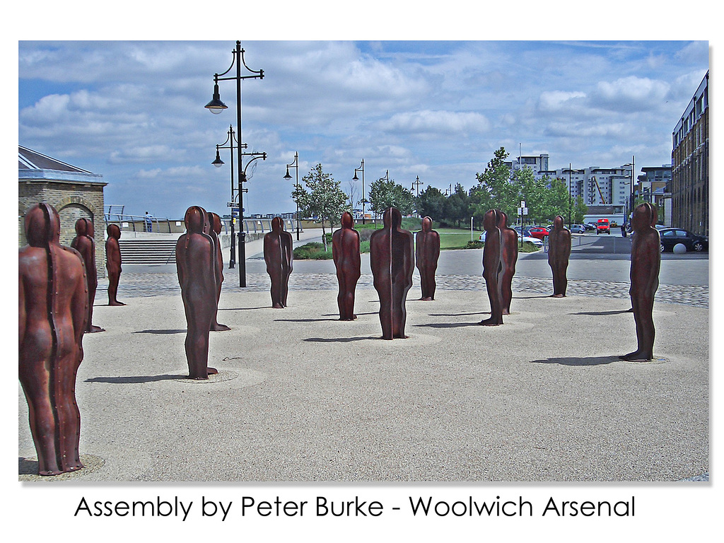 Assembly by Peter Burke Woolwich Arsenal riverside
